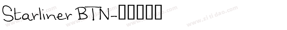 Starliner BTN字体转换
